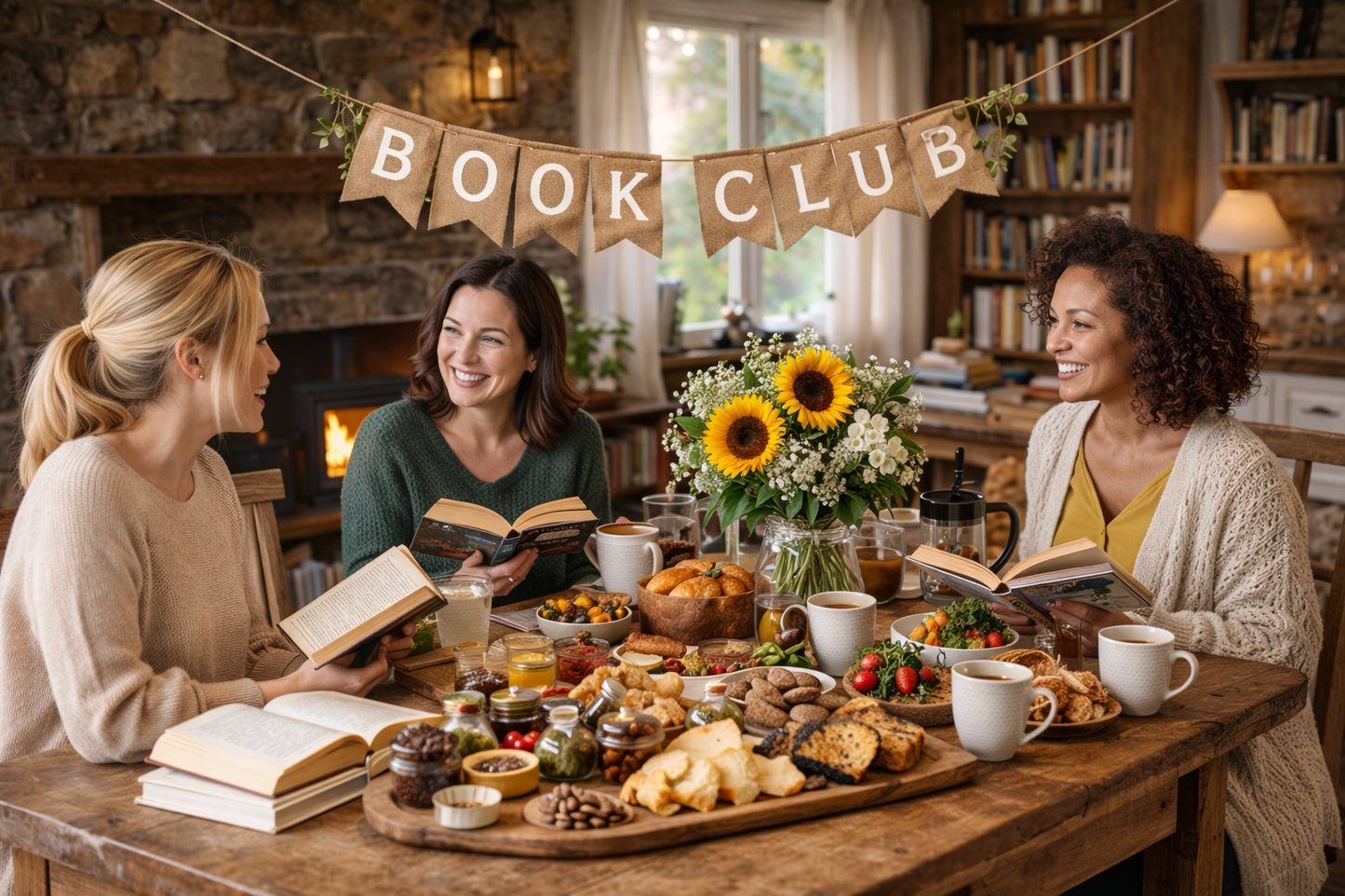Book Club Table - weekly meet
